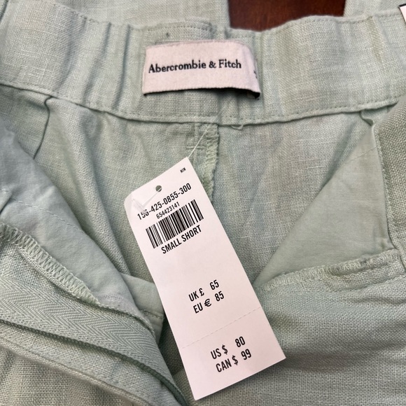 Abercrombie & Fitch Pants - NWT Abercrombie and Fitch linen sage green trousers